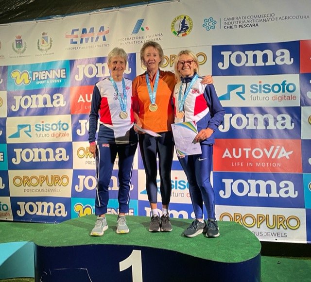 Anja Akkerman in de medailles bij EK Masters in Pescara