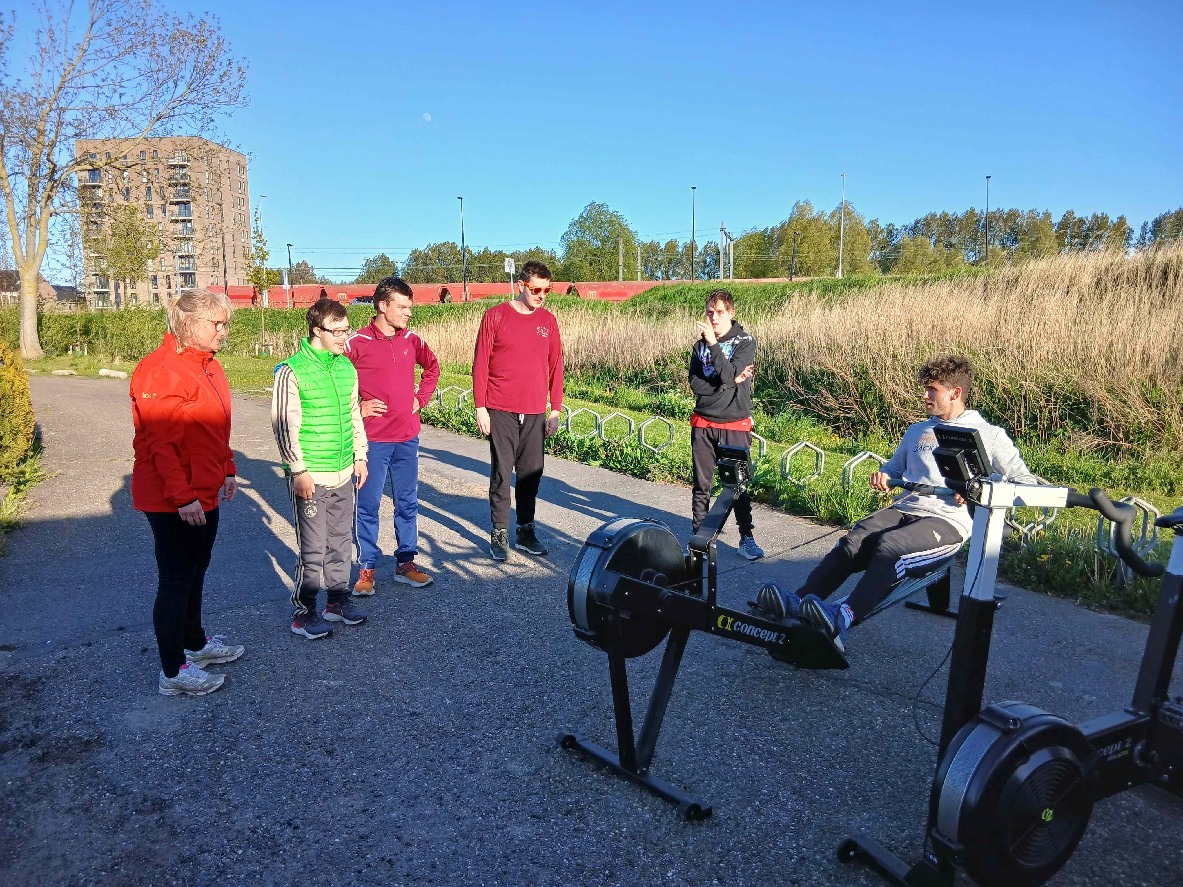 De AV DEM G-groep neemt deel aan de Special Olympics