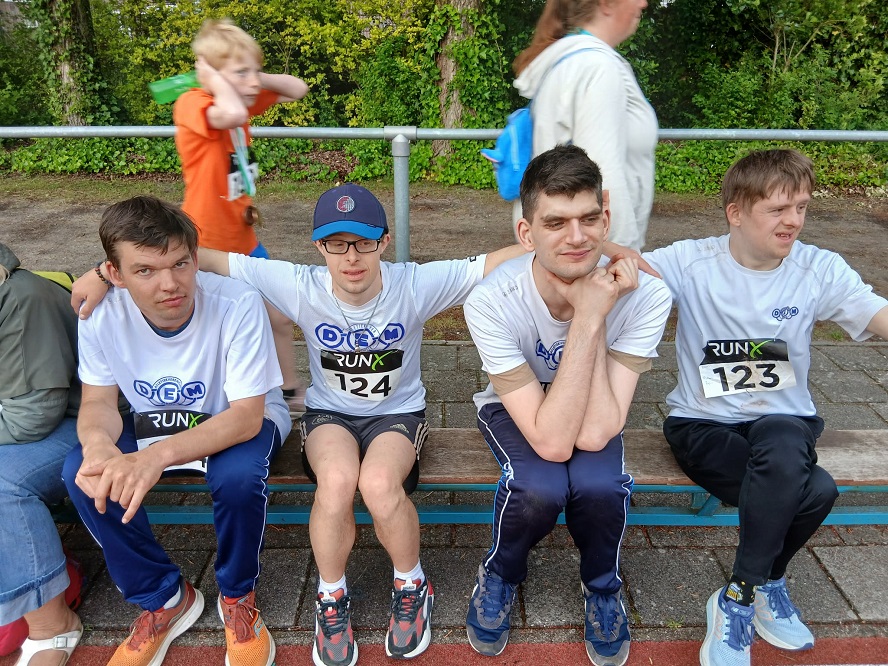 Eerste competitiewedstrijd G-Atleten