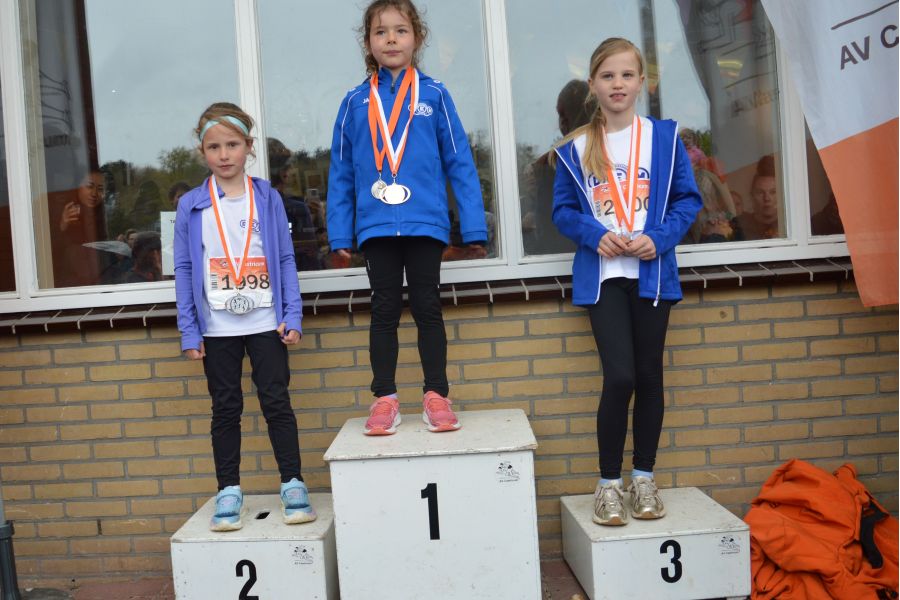 Compleet DEM podium bij eerste pupillen competitie